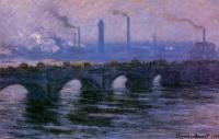 Monet, Claude Oscar - Waterloo Bridge, Overcast Weather